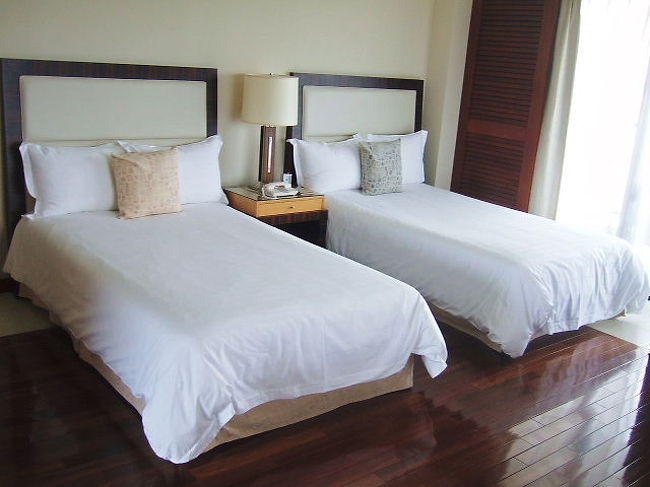 今回のお部屋はクラブラグジュアリーのツイン<br /><br />