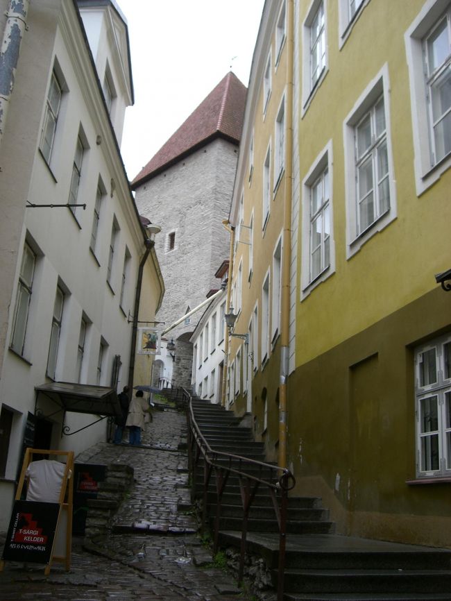 リュヒケヤルク通り<br /><br />写真、暗いですよね〜。<br />雨降りやったんです・・・。