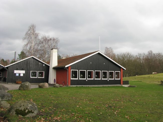 こんな棟がいくつかある。