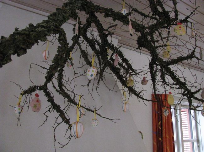 イースターが近かったので、こんな飾りも。