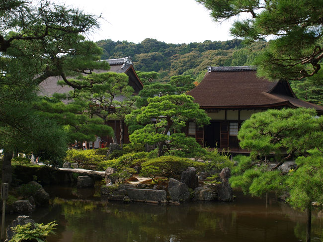 白鶴島と東求堂