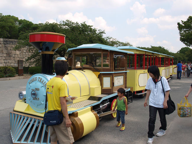 桜門前でロードトレイン下車です。