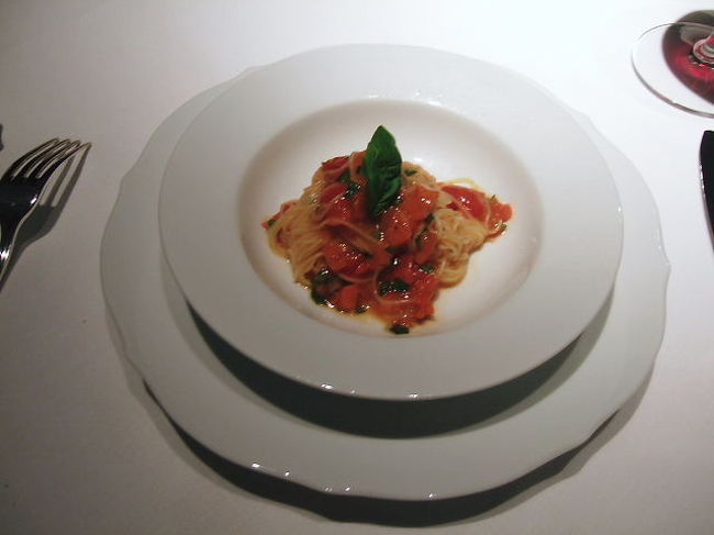 冷製パスタ「冷たいカッペリーニ」