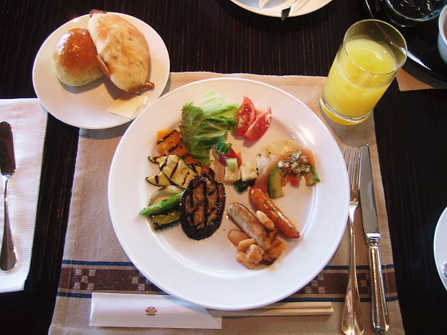 今朝は洋食を選んでみました〜<br /><br />どれも美味しいです。<br />こちらのホテルは朝食もお薦め！