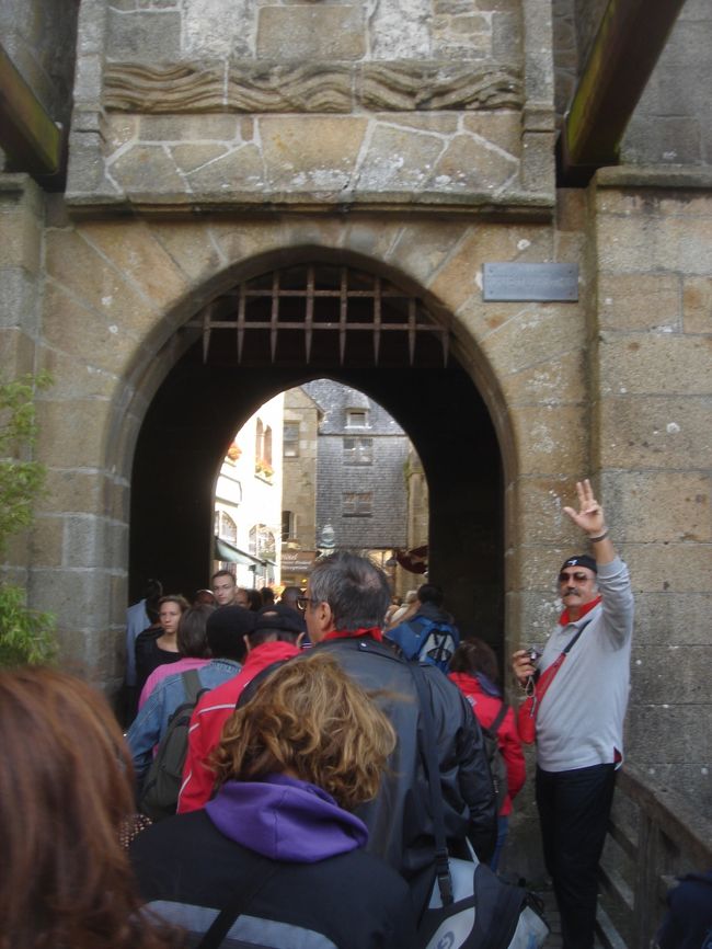 <br /><br /><br /><br /><br /><br /><br /><br />モン・サン・ミッシェルの城門「王の門」