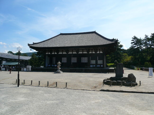 東金堂です。隣の五重塔と共に国宝です。