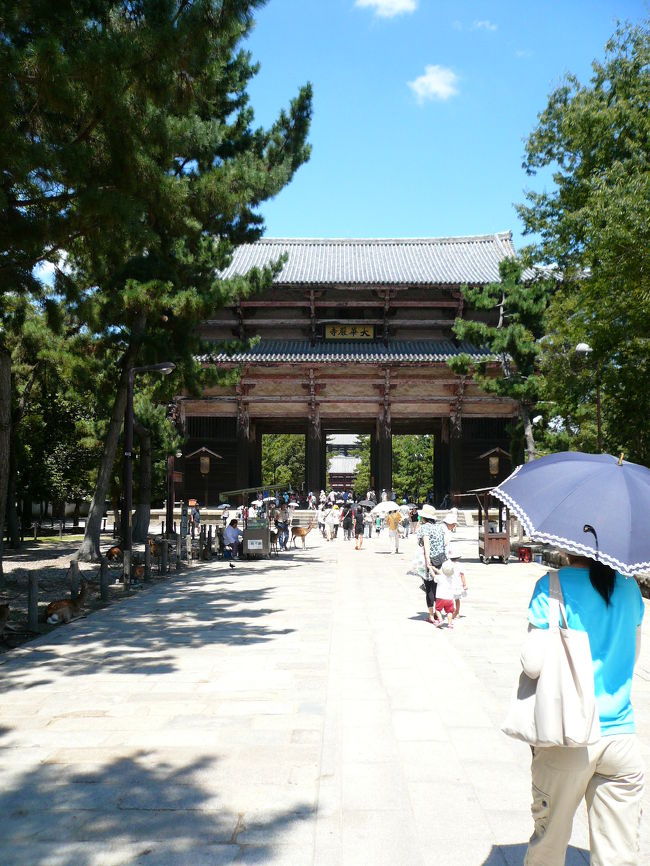 ずんずん進むと南大門が近づきます。最初南大門って言われたらお隣の国のか??と思ってしまいました。。。（*^_^*）