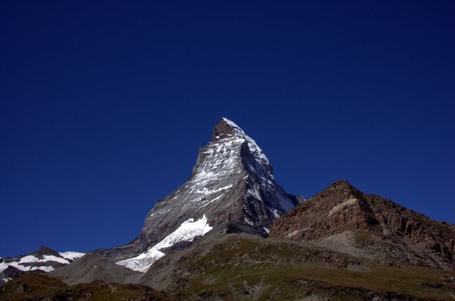じゃーん！マッターホルン。やっと会えました。