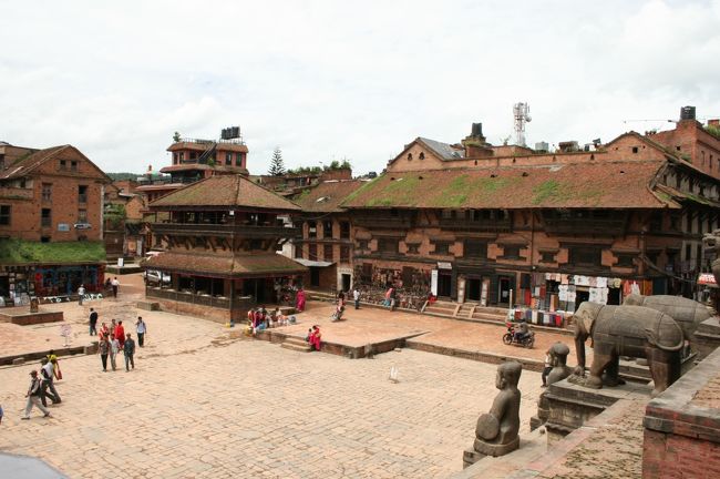 バクタプル/Bhaktapur<br />トウマディー広場