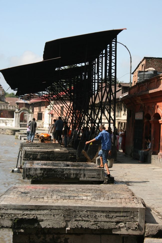 パシュパティナート/Pashupatinath<br />火葬場