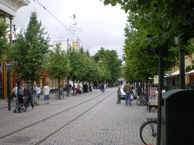 船を下りて、スカンセンへ出発。