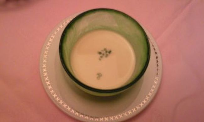 【アートランドホテル蓼科】<br /><br />ヴィッソワーズスープ<br />県産白ネギと、ジャガイモをつかって