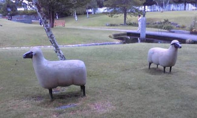 【彫刻公園】<br /><br />ひつじ