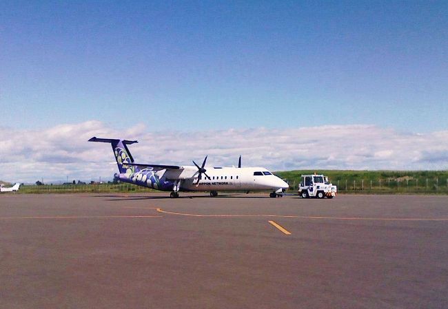 ANK YS-11A 丘珠空港 ANK/エアーニッポン YS-11丘珠ラストフライト搭乗記・2003年5月