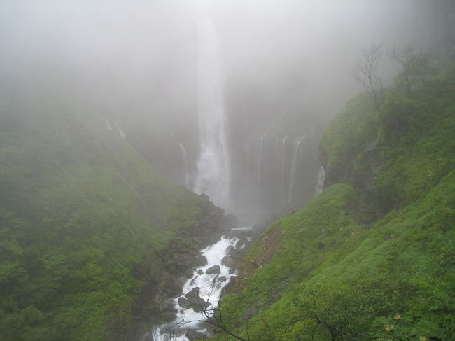 華厳の滝?<br />今回の日光は気温13度･･･半袖だったので寒かった。。