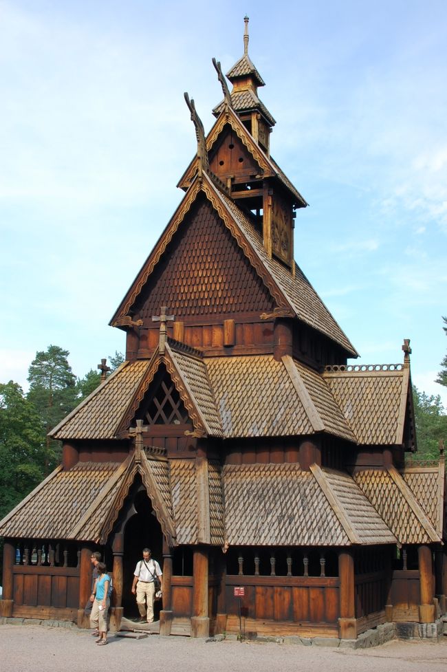 ノルウェー民族博物館のスターヴヒルケ。
