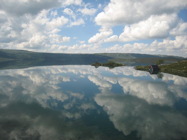 ベルゲン急行からの風景。