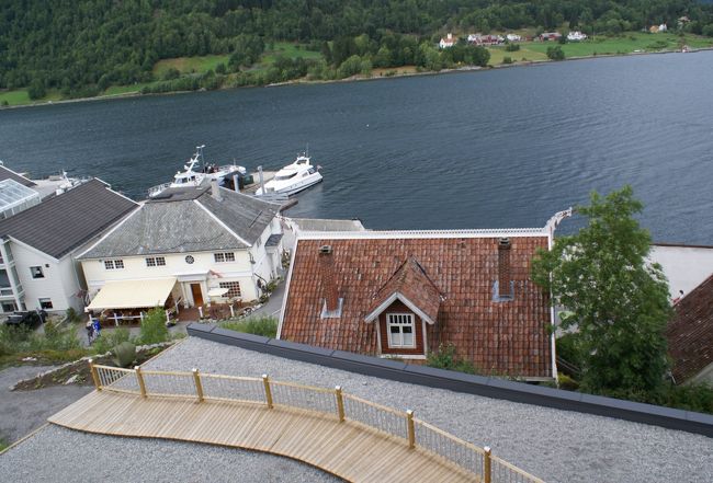 部屋のバルコニーからの眺め