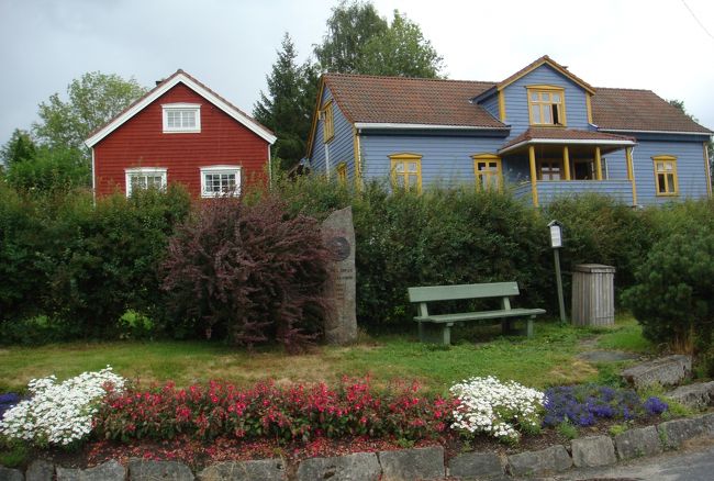 カラフルな家並みが可愛い。