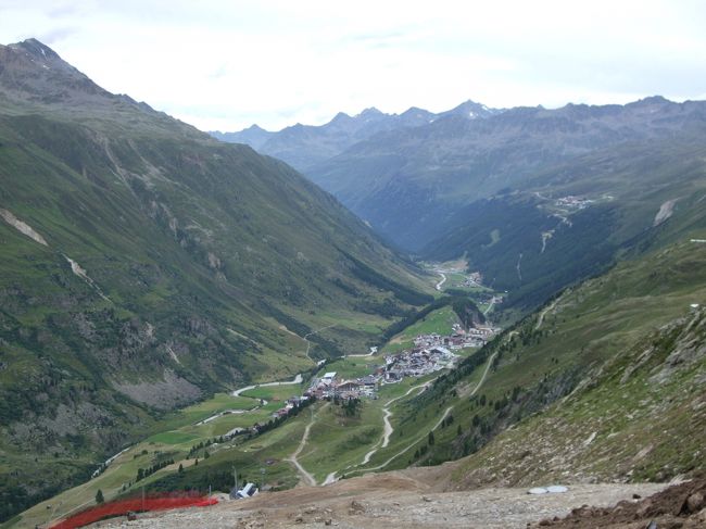 オーバーグルグルの町を見下ろして