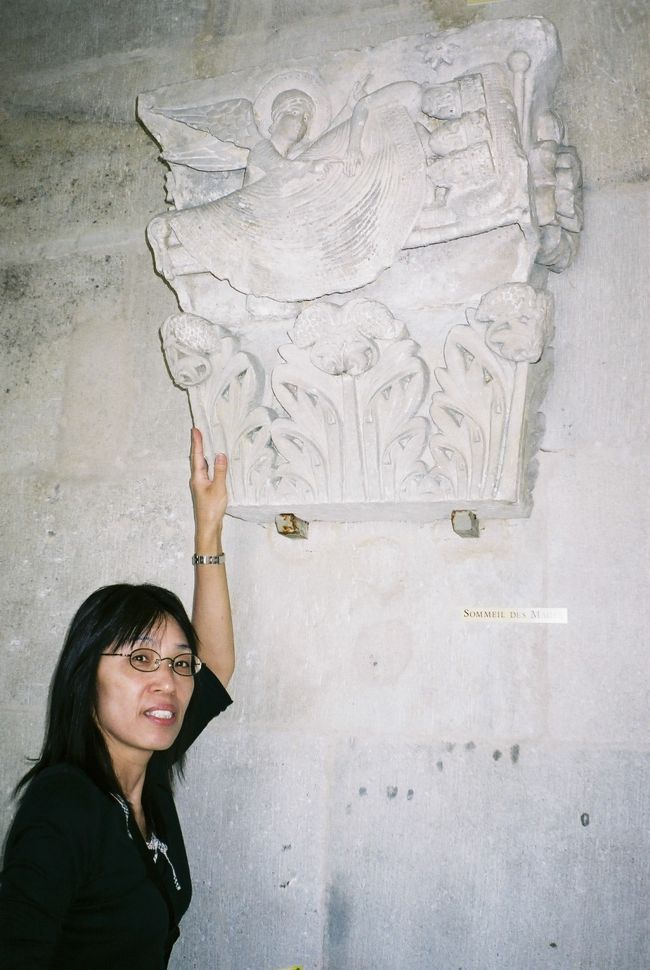 これです、見たかった「眠るマギへの天使のお告げ」。<br />