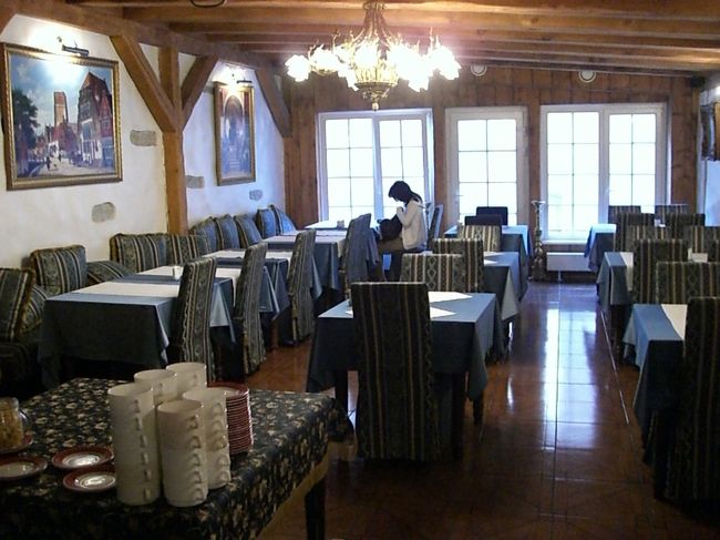 朝ごはん、一番乗り♪