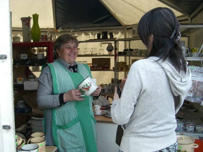 ちっちゃいホーロー購入<br />いちご柄がかわいいんです（＞＜）