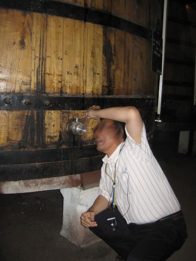 ポートワイン一気飲み。<br />