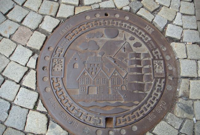 ブリッゲンのマンホールの蓋を発見！