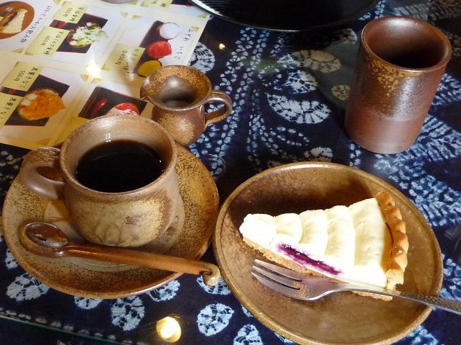 備前焼の食器でお茶タイム♪