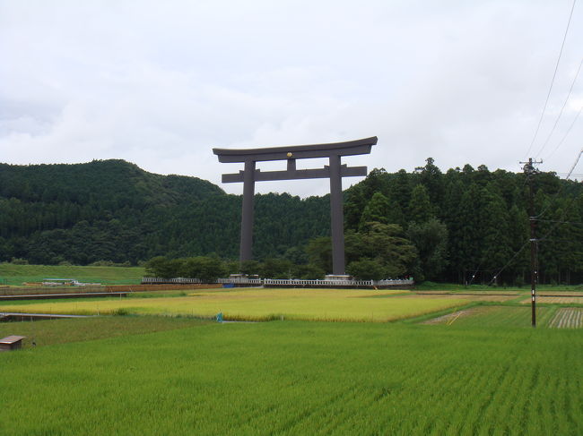 この鳥居とてつもなく大きいです！！