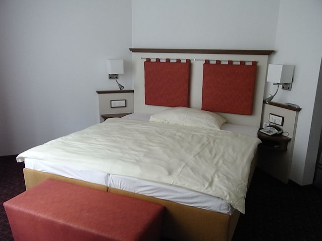 翌朝、マッターホルンが見られることを期待して<br />眠りについたのでありました。