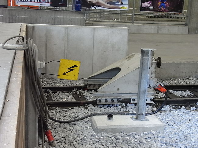 線路はここでおしまい。