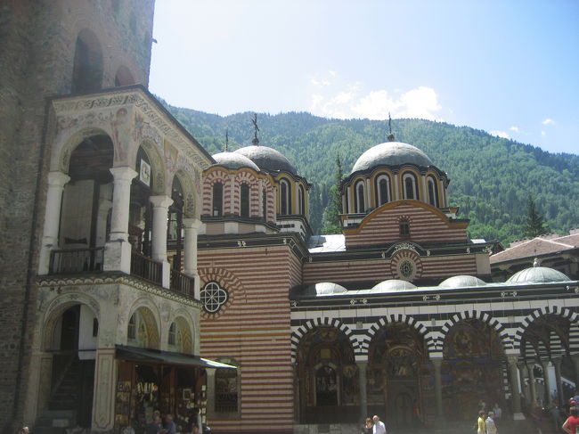 2008年ブルガリア旅行第３日目(2)：ブルガリア正教会の総本山、リラ僧院