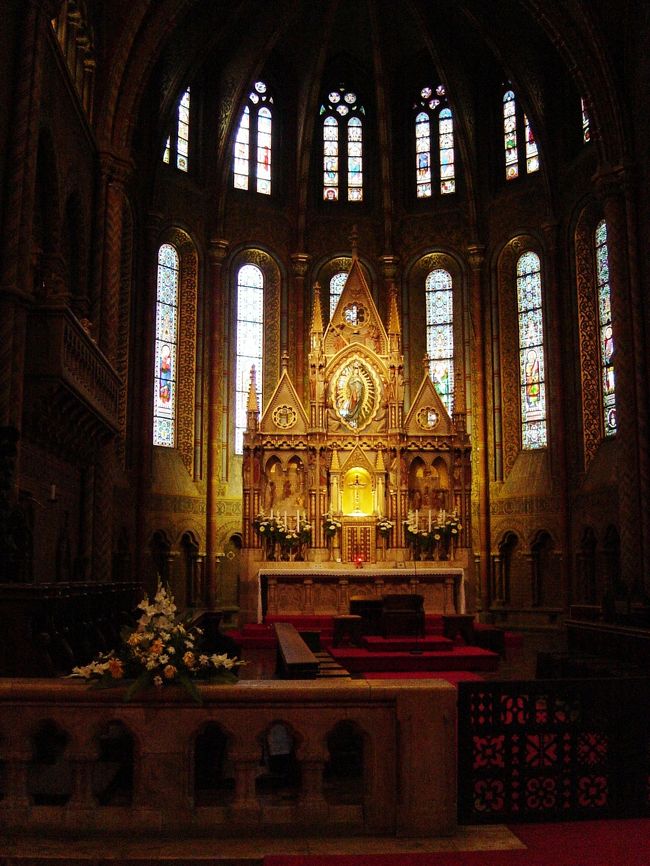 教会内部の写真