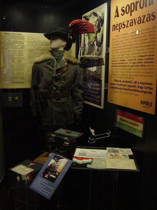 ここから軍事博物館。