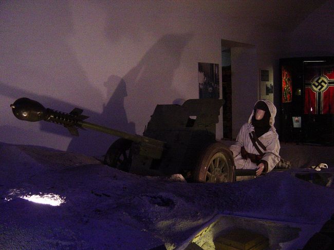 大砲の展示です。