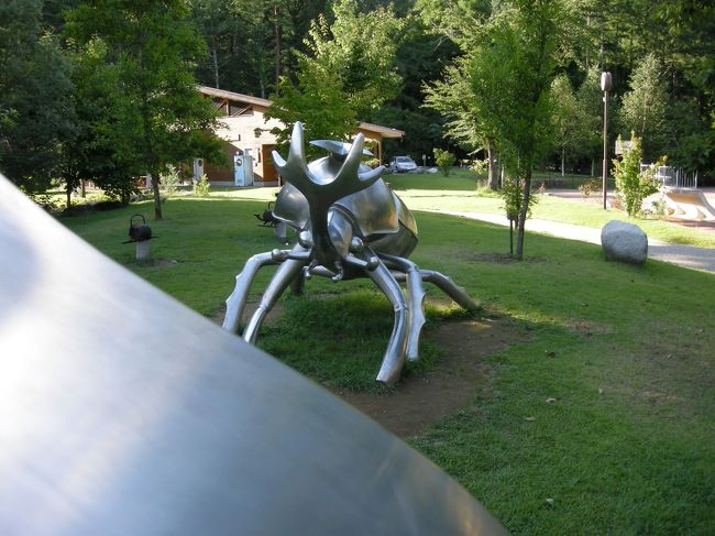 クワガタからの風景です。。。<br />目の前にはカブトが・・・。