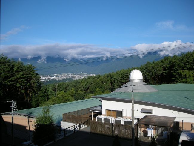 部屋から見えた景色です。<br />絶景ですね〜。