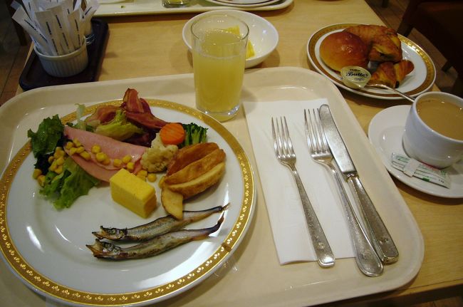 朝ごはん。<br />今日も食欲は衰えず・・・（笑）