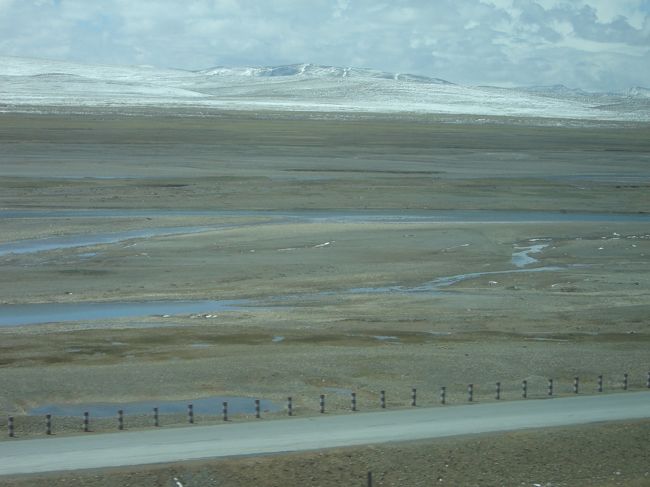 長江の源流地帯を走行