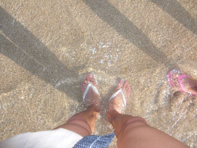 やっぱり沖縄の海はきれいです。