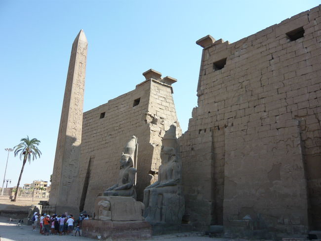 続いてルクソール神殿へ。