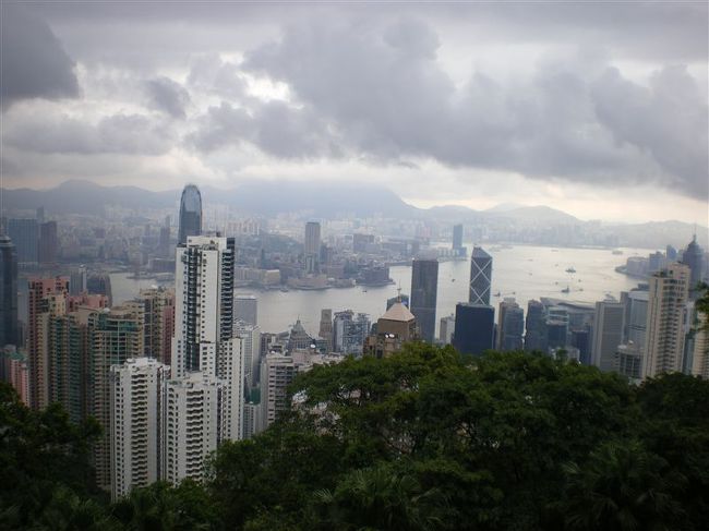 近未来的な景色。<br />日本人の観光客も沢山いました。