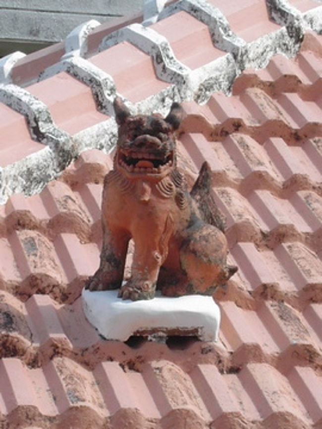 どこの家にもシーサーが♪