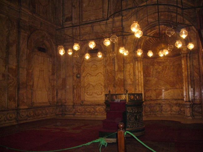 とても素敵なモスク内の様子です