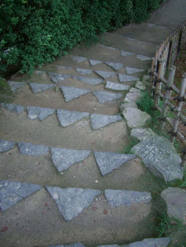 石段もカワイイ。