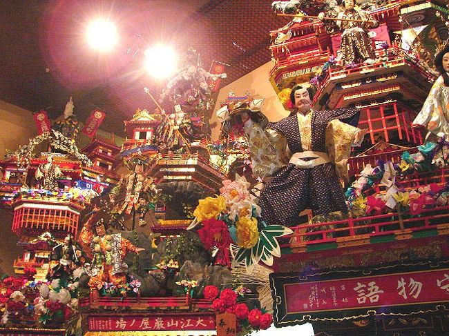 日田祇園祭は見たことが無かったので、山鉾の立派さに驚きました。