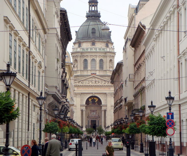 聖イシュトヴァーン大聖堂。展望台からの眺めがすばらしかった。