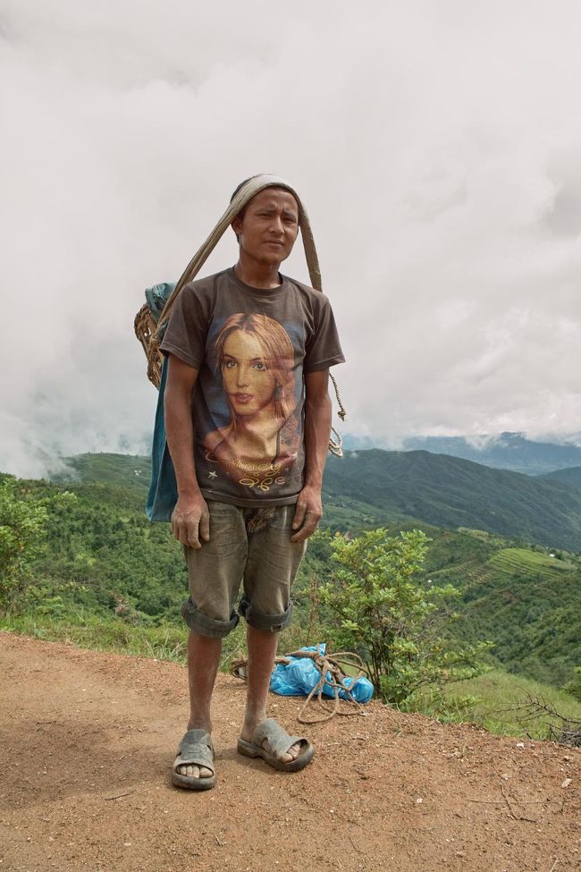 人の顔のTシャツを着た人が時々目に付いた。<br />流行なのか？